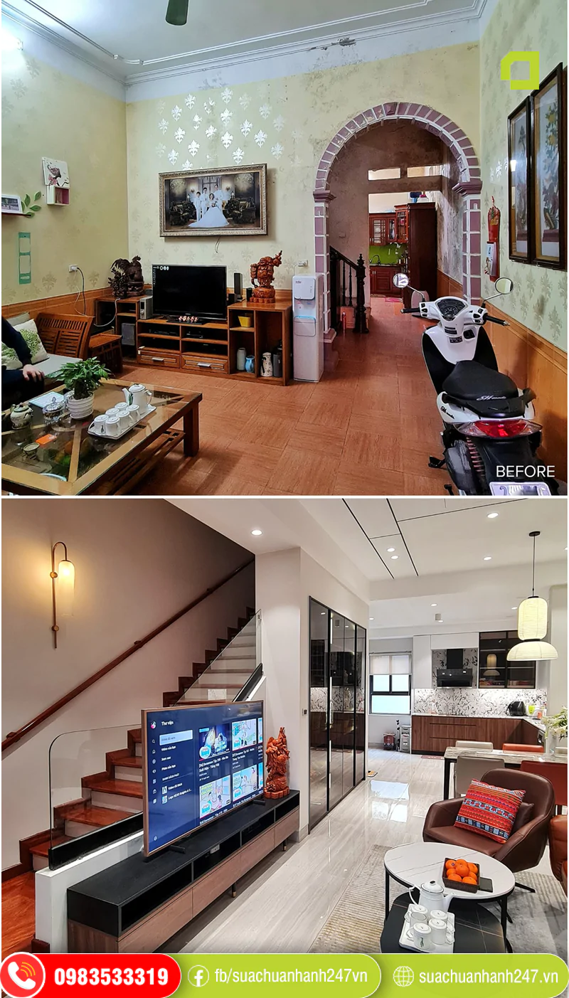 dịch vụ cải tạo nhà cũ Hà Nội giá rẻ