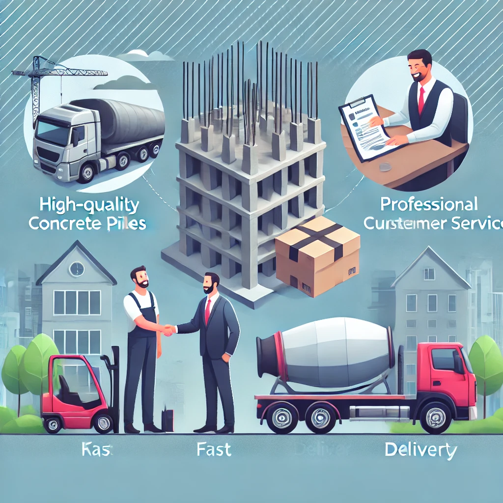 ưu điểm cọc bê tông ưu điểm cọc bê tông