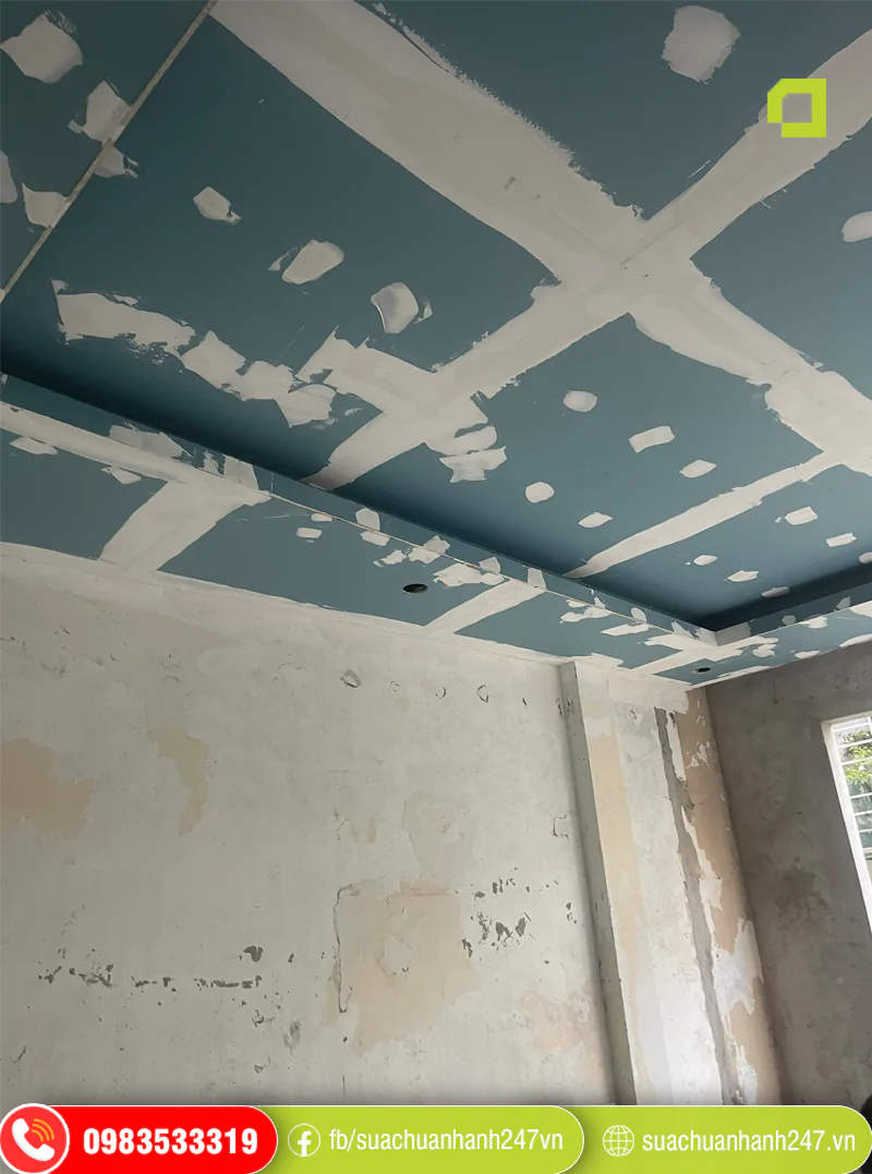 Nhược điểm của trần thạch cao