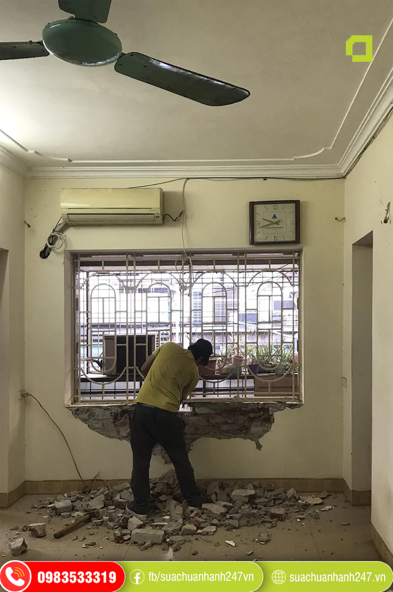 sửa chữa nhà quận cầu giấy