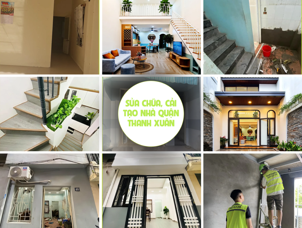 Quy trình sửa chữa nhà trọn gói tại Thanh Xuân Hà Nội